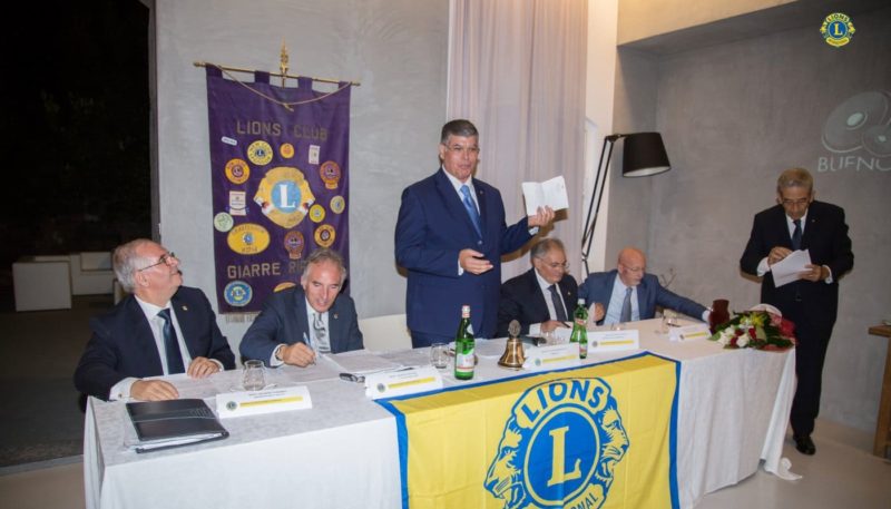 Salvino Barbagallo nuovo presidente del Lions club Giarre-Riposto