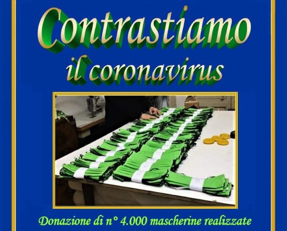 DONATE 4.000 MASCHERINE CONTRO IL CORONAVIRUS