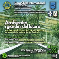 Sabato 4 i giardini del futuro a “Radicepura”